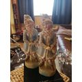 Pair Of Matching Female Period Figures