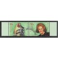 AUS 2004 (SE~TE PAIR) 50c 'AUSTRALIAN LEGENDS' ...