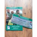 2000 England vs Wales Six Nations Programme & T...