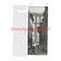 Aqueduct at Segovia, Spain, Book Illustration (...