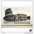 FLAVIAN AMPHITHEATRE OR COLOSSEUM, ROME, ITALY,...