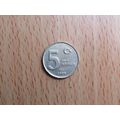Turkey 2005 5 Kurus Coin