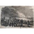 Terrible Explosion of Petroleum on Lake Erie - ...