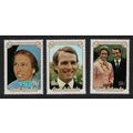 Cook Is. Princess Anne Royal Wedding 3v 1973 MN...