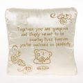 Me to You Tatty Teddy Wedding Ring Verse Cushion