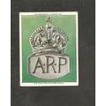 Churchman Air Raid Precautions 1938 #40 ARP Badge