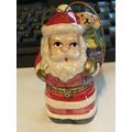 Mr. Christmas Santa Ornament Light Up, Photo Ke...