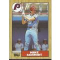 1987 TOPPS MIKE SCHMIDT #430