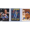 Autographed 3 Card Lot with Steph Curry Signed