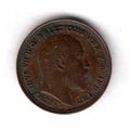 Great Britain. Edward VII. Third Farthing 1902....