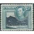 St Vincent 1938 SG153 2 1/2d Blue-Black & Blue-...