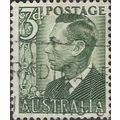 AUSTRALIA, King George VI, green-black 1951, 3d...