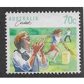 AUS 1989 70c 'SPORTS - CRICKET' FINE USED (EBID...
