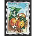 SPAIN 1975 SPANISH FLORA ORANGES SG2301 FINE USED