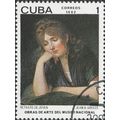 CUBA, FINE ART, Young woman, by Jean-Baptiste G...