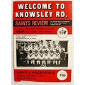 1978 programme St. Helens v. Huddersfield 19/3