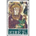 EIRE, CHRISTMAS, Book of Kells, blue 1972, 2½p