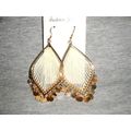Flamboyant 1920s harp strung style gold tone dr...