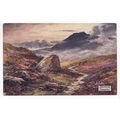 Sheepstor Dartmoor Devon Oilette Artist Signed ...