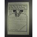 1912 O.A. Miller Treeing Machine Ad - Try a Pair