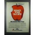 1983 Allis-Chalmers Farm Equipment Ad - Your Tax Bite