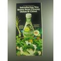 1980 Seven Seas Onion & Chive Dressing Advertis...