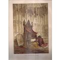 THE CORONATION CHAIR, WESTMINSTER ABBEY.. 175 x...