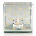 Golden Bees Glass Tealight Holder 12 CM Boxed G...