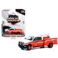 2018 Ram 3500 Dually Crane Truck Red and White ...