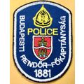 Budapest Police, Hungary. 3"X4". PP70.