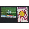 Netherlands Football Tennis 2v 1974 MNH SG#1191...
