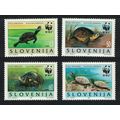 Slovenia WWF European Pond Tortoise 4v 1996 MNH...