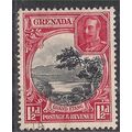 Grenada 1934 - 36 KGV 1 1/2d Grand Etang Used S...