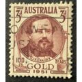 AUSTRALIA 1951 SG 0245 USED #4