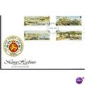 1992 ' MANX HARBOURS ' FDC ( EBID302 )