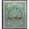 Antigua 1917 SG53 1/2d Green WAR STAMP Mounted ...