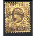 1887-92 Sg202 3d PURPLE &YELLOW BDO22