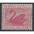Western Australia 1890 SG95 1d Carmine Fine Use...