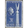 AUSTRALIA, Queen Elizabeth II, USA Memorial, bl...