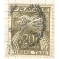 France 1943 - 20f olive grey - Wheat Sheaves - ...