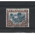 SouthAfrica.SG49 2s 6d Ox-Wagon.Afrikaans Inscr...