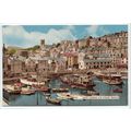 Inner Harbour and Strand Brixham Devon Postcard...