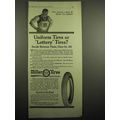 1918 Miller Tires Ad - Uniform Tires or Lottery...