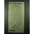 1919 Bauer & Black Shavaid Ad - Shave with Comfort