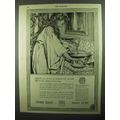 1920 Ivory Soap Ad - Even the Tenderest Skin