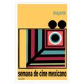 Movie Poster.Week of MEXICAN Cinema.Poncho mous...