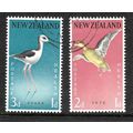NEW ZEALAND 1959 GREY TEAL & NZ STILT SG776 / 7...