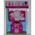 10 BIRTHDAY PRINCESS INVITATIONS/ENVELOPES AND ...