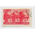 TUNISIA 1943 CHARITY LIBERATION TUNISIAN USED T...