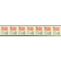 2280c, MNH 25¢ Imperforate Coil Strip of 80 Sta...